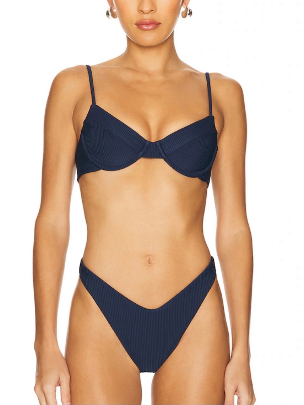 Lovewave The Lenora Top in Navy Blue